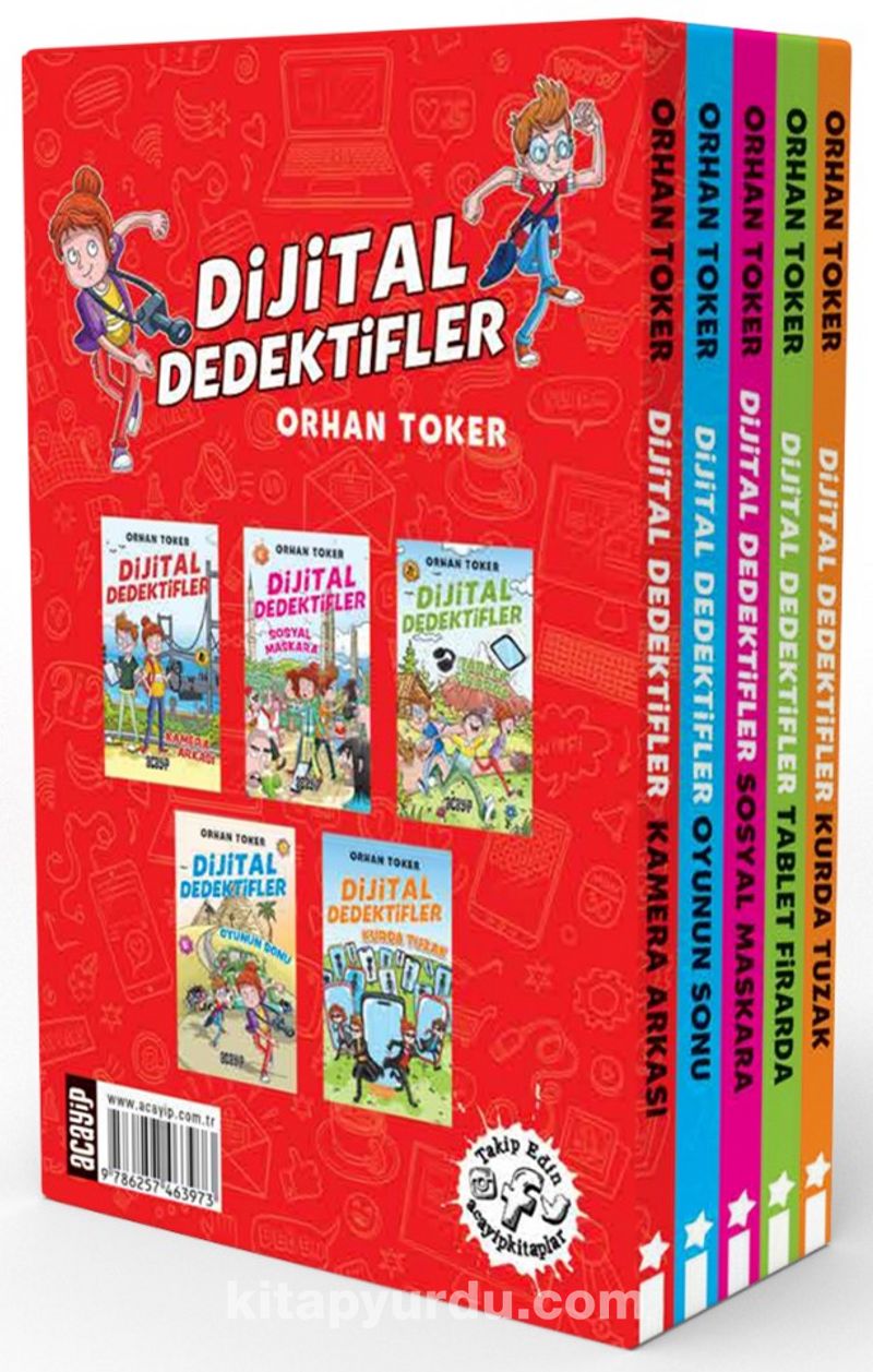 Dijital Dedektifler (5 Kitap Kutulu)