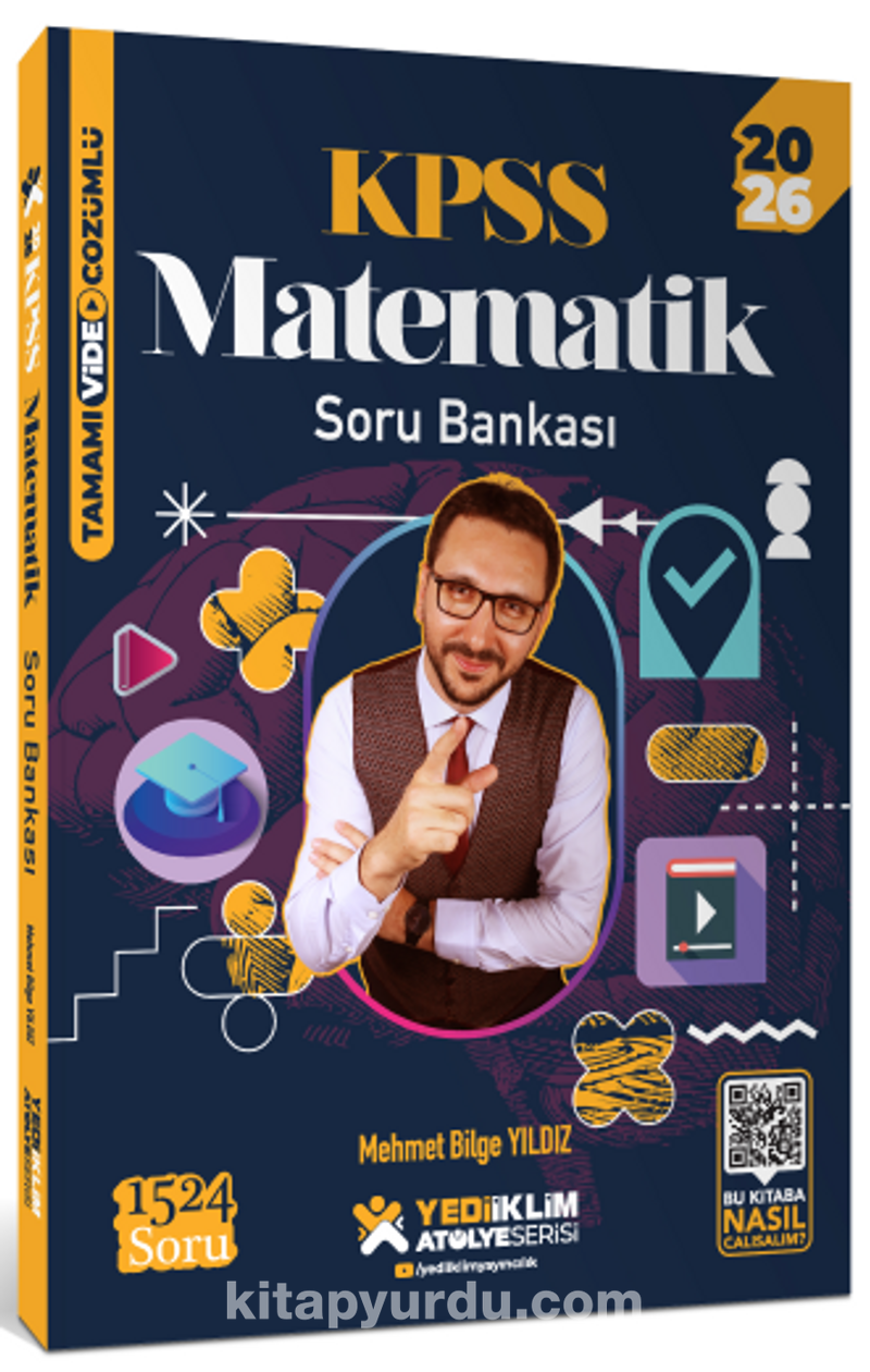 2026 KPSS Atölye Serisi Genel Yetenek Matematik Tamamı Video Çözümlü Soru Bankası