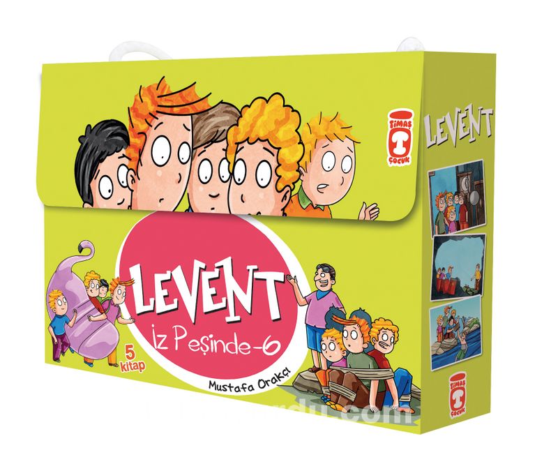 Levent İz Peşinde 6 Set (5 Kitap)