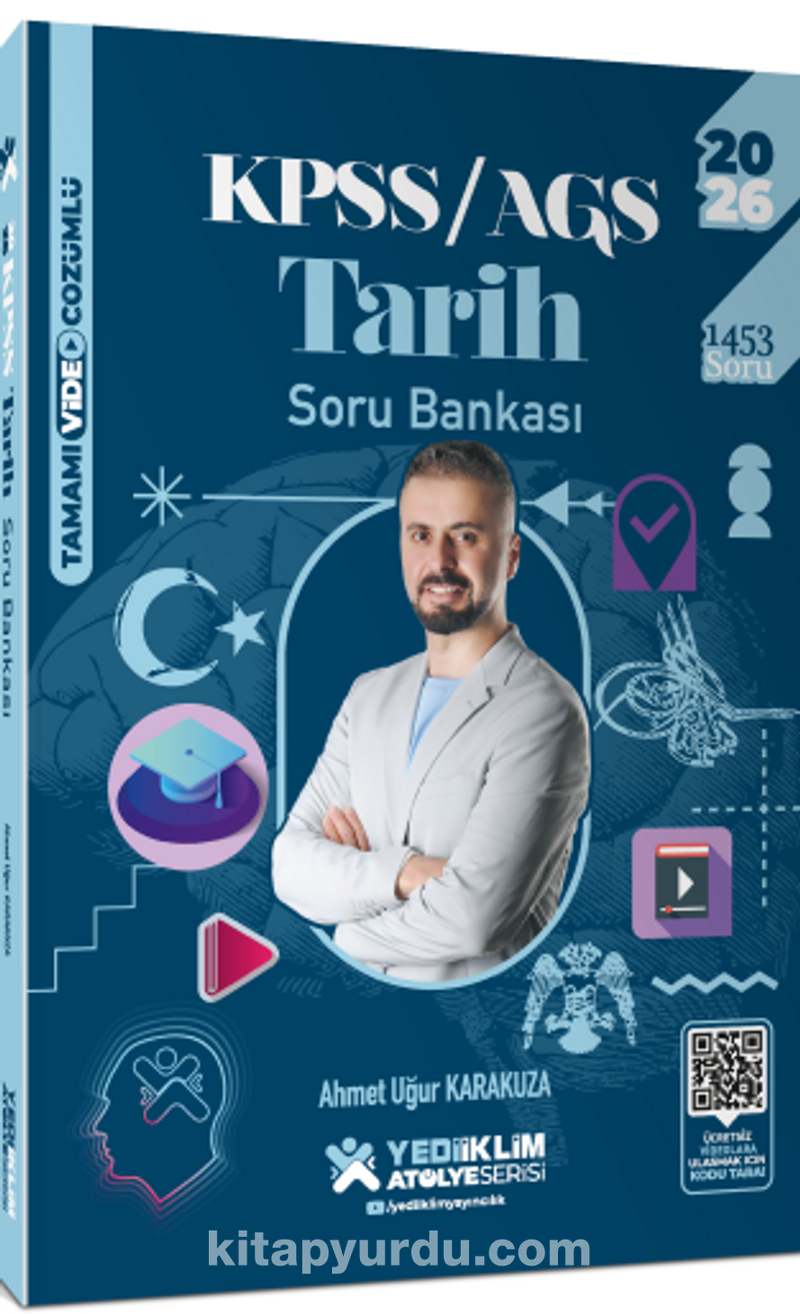 2026 KPSS AGS Atölye Serisi Genel Kültür Tarih Tamamı Video Çözümlü Soru Bankası
