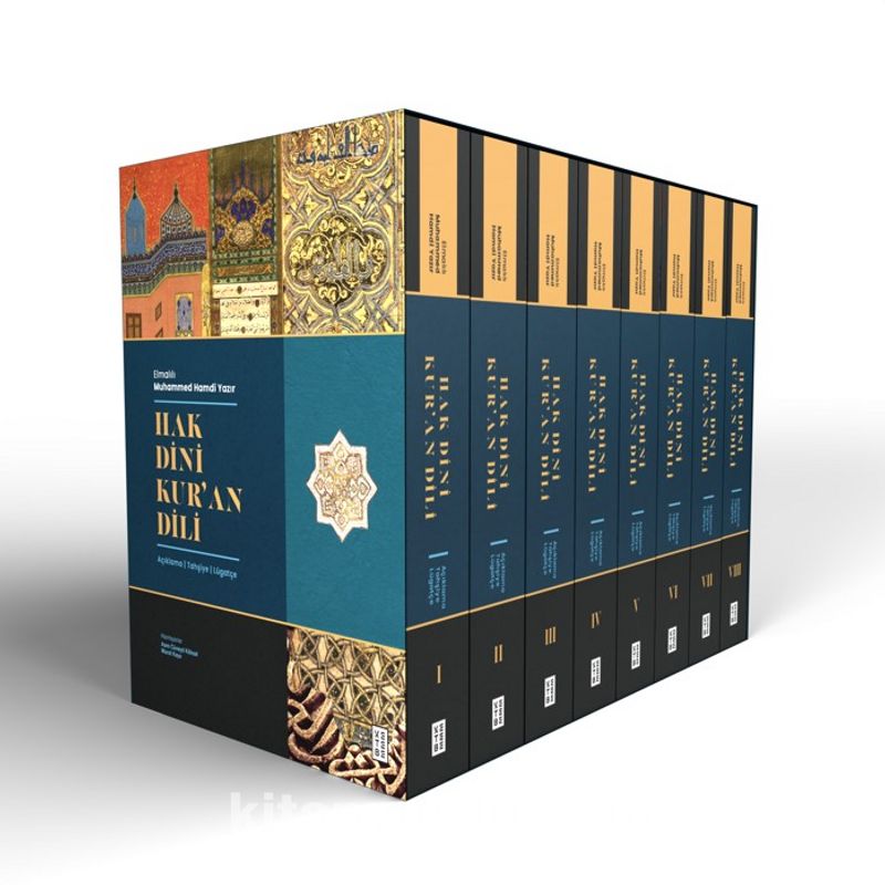 Hak Dini Kur’an Dili (8 Cilt Takım Kutulu)