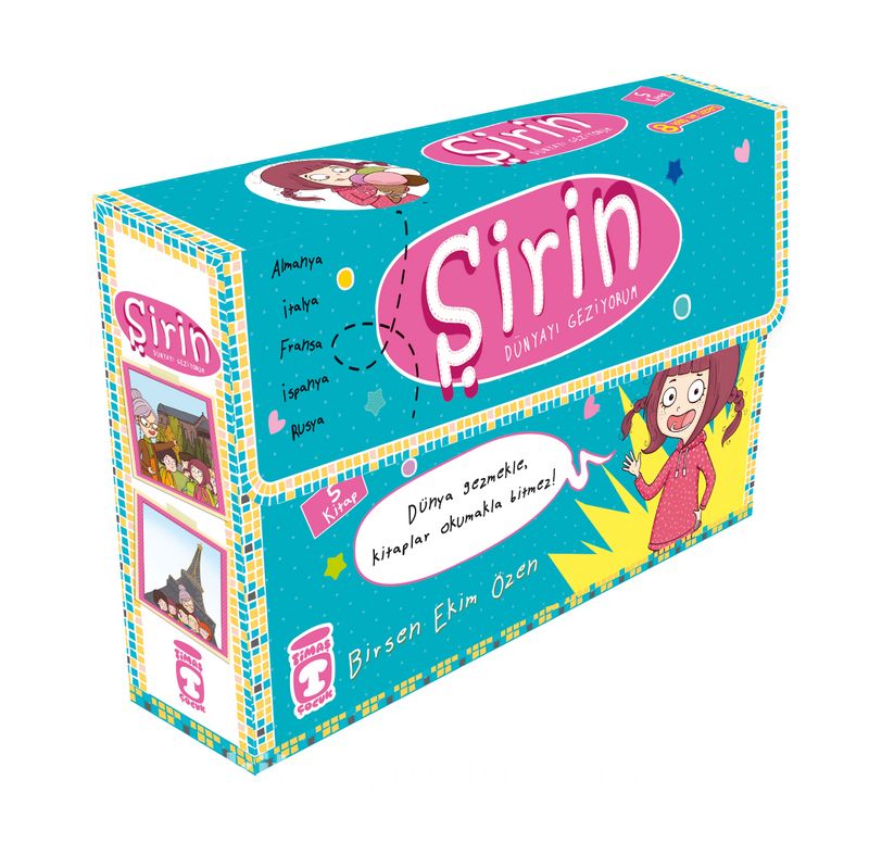 Şirin Dünyayı Geziyorum Set (5 Kitap)