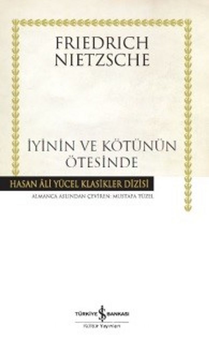 İyinin ve Kötünün Ötesinde (Karton Kapak)