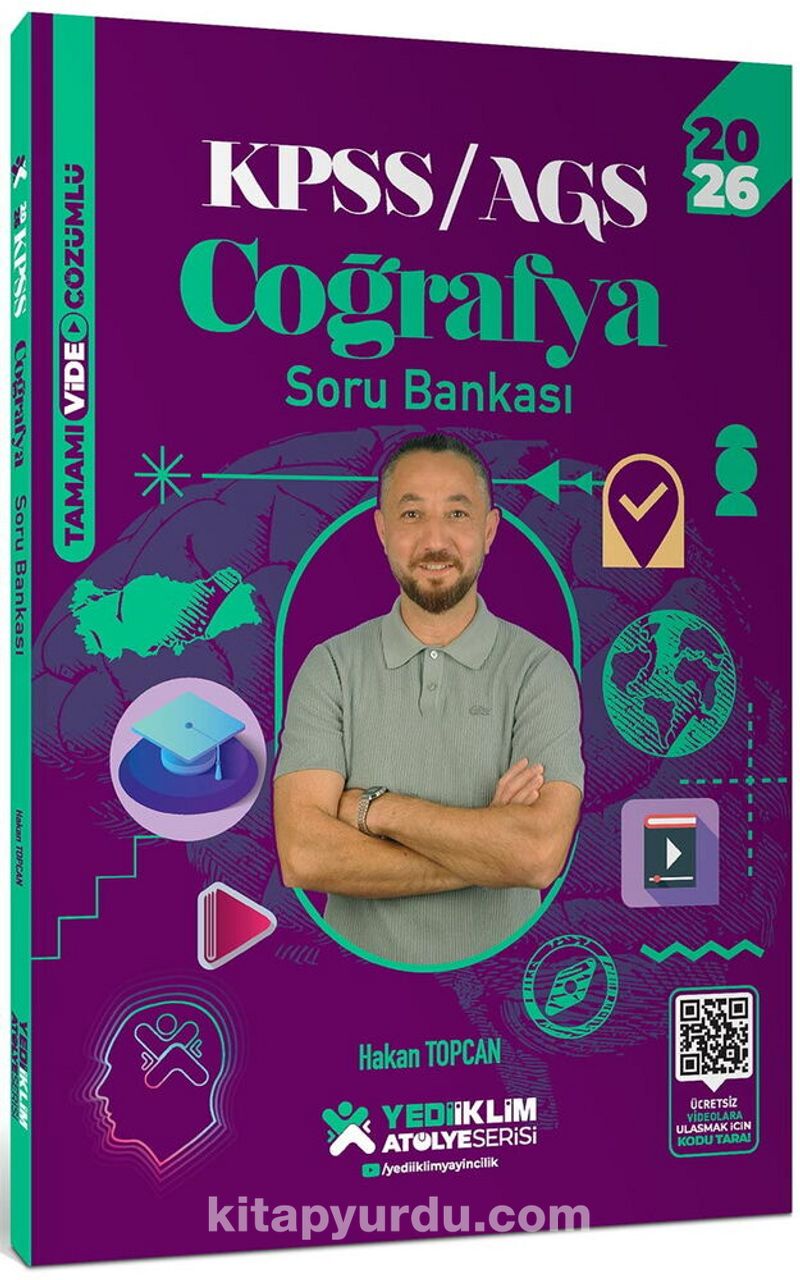 2026 KPSS AGS Atölye Serisi Genel Kültür Coğrafya Tamamı Video Çözümlü Soru Bankası