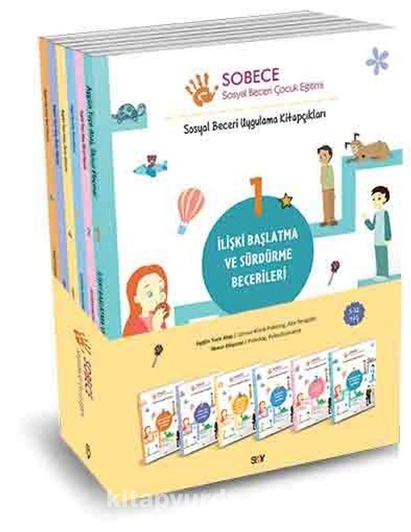 Sobece-Sosyal Beceri Çocuk Eğitimi Set (6 Kitap)