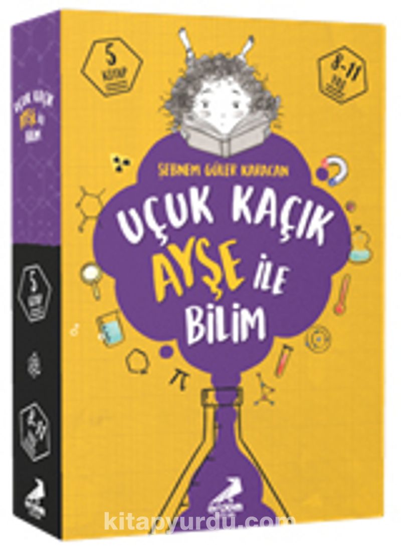 Uçuk Kaçık Ayşe ile Bilim (5 Kitap)
