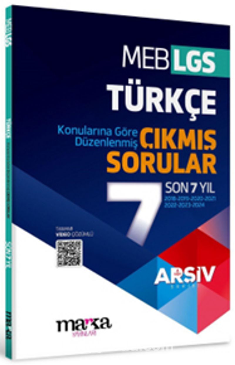 LGS Türkçe Konularına Göre Düzenlenmiş Son 7 Yıl Çıkmış Sorular