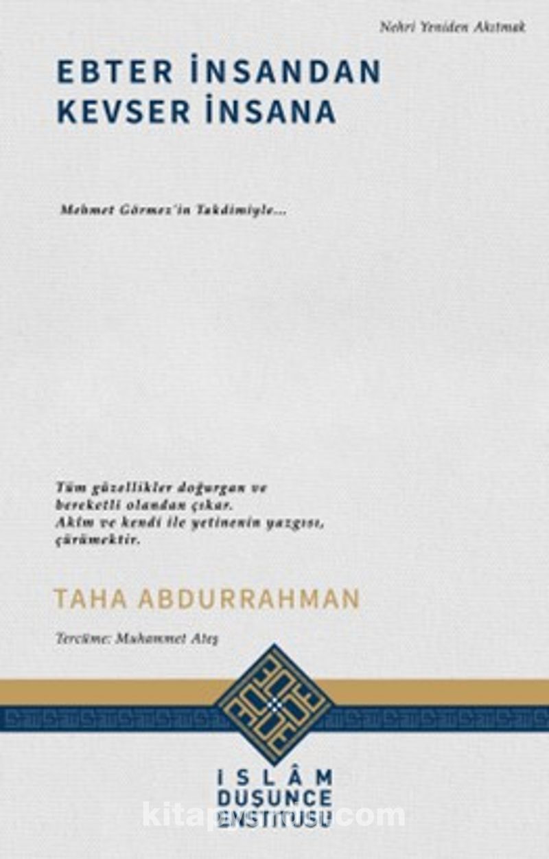 Ebter İnsandan Kevser İnsana