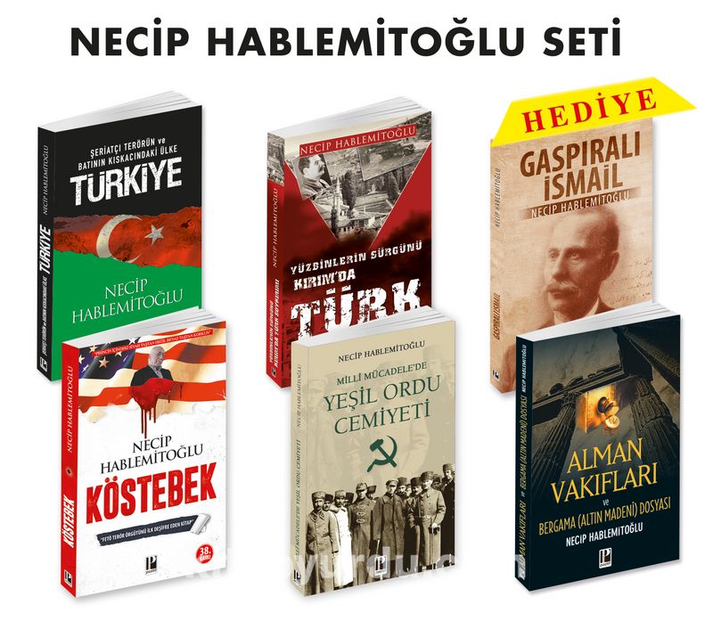 Necip Hablemitoğlu Seti (5 Kitap+ Gaspıralı İsmail Kitabı Hediye)