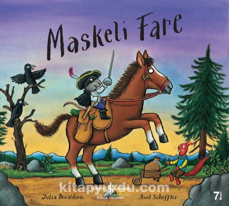 Maskeli Fare (Karton Kapak)