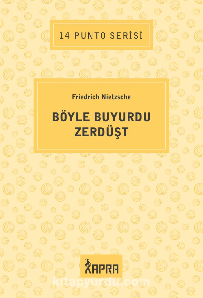 Böyle Buyurdu Zerdüşt / 14 Punto Serisi