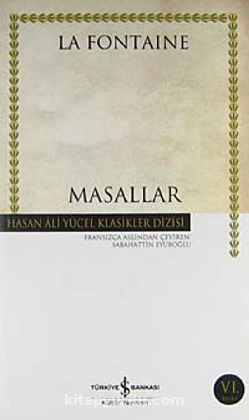 Masallar / La Fontaine (Ciltsiz)