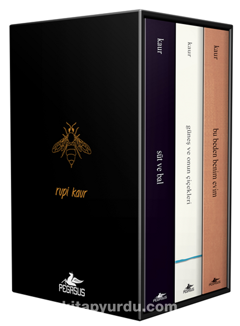 Rupi Kaur Şiir Koleksiyonu Kutulu Özel Set (3 Kitap)