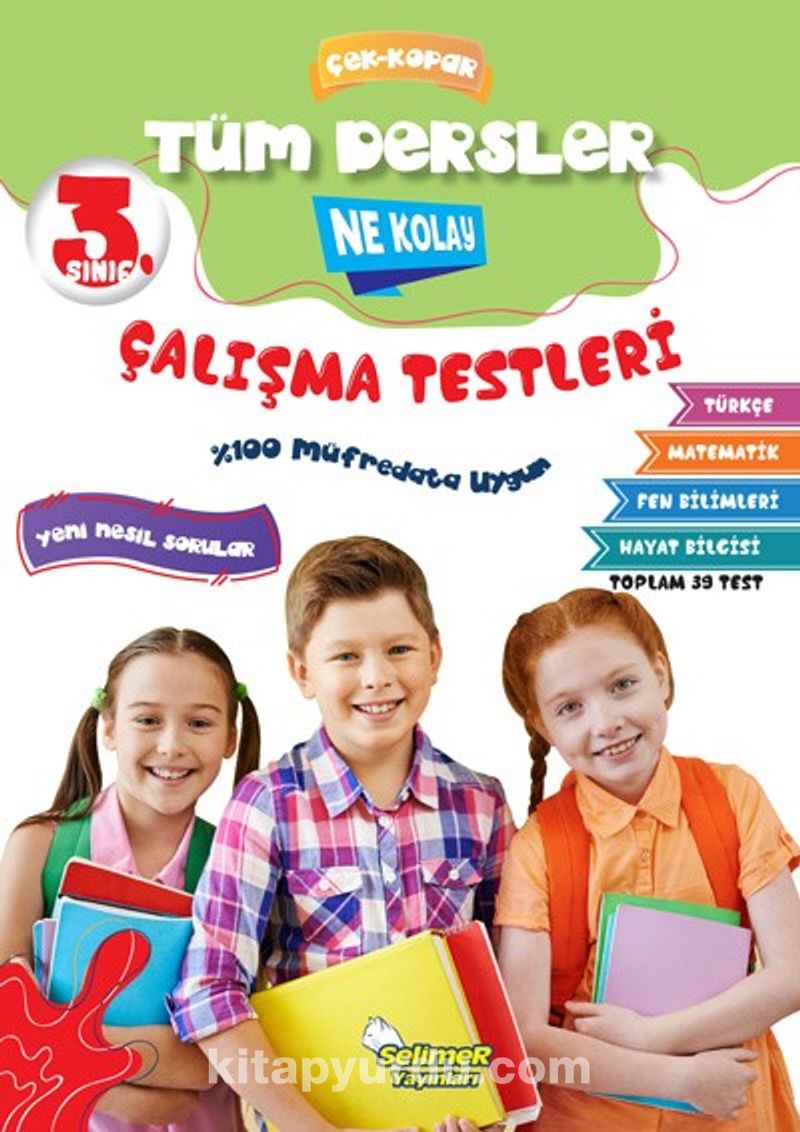 3. Sınıf Tüm Dersler Ne Kolay Çalışma Testleri