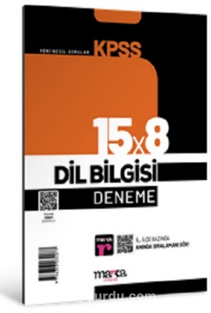 2025 KPSS Dil Bilgisi 15x8 Deneme Tamamı Video Çözümlü