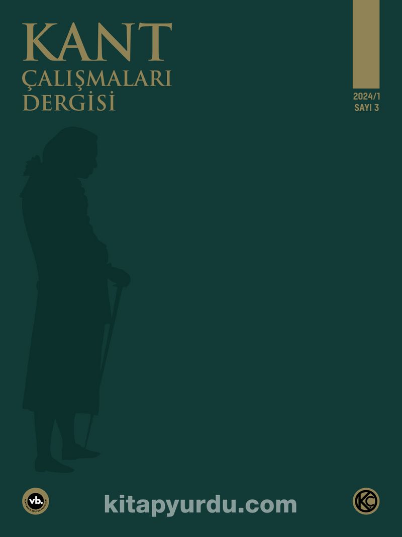 Kant Çalışmaları Dergisi (2024 Sayı 3)