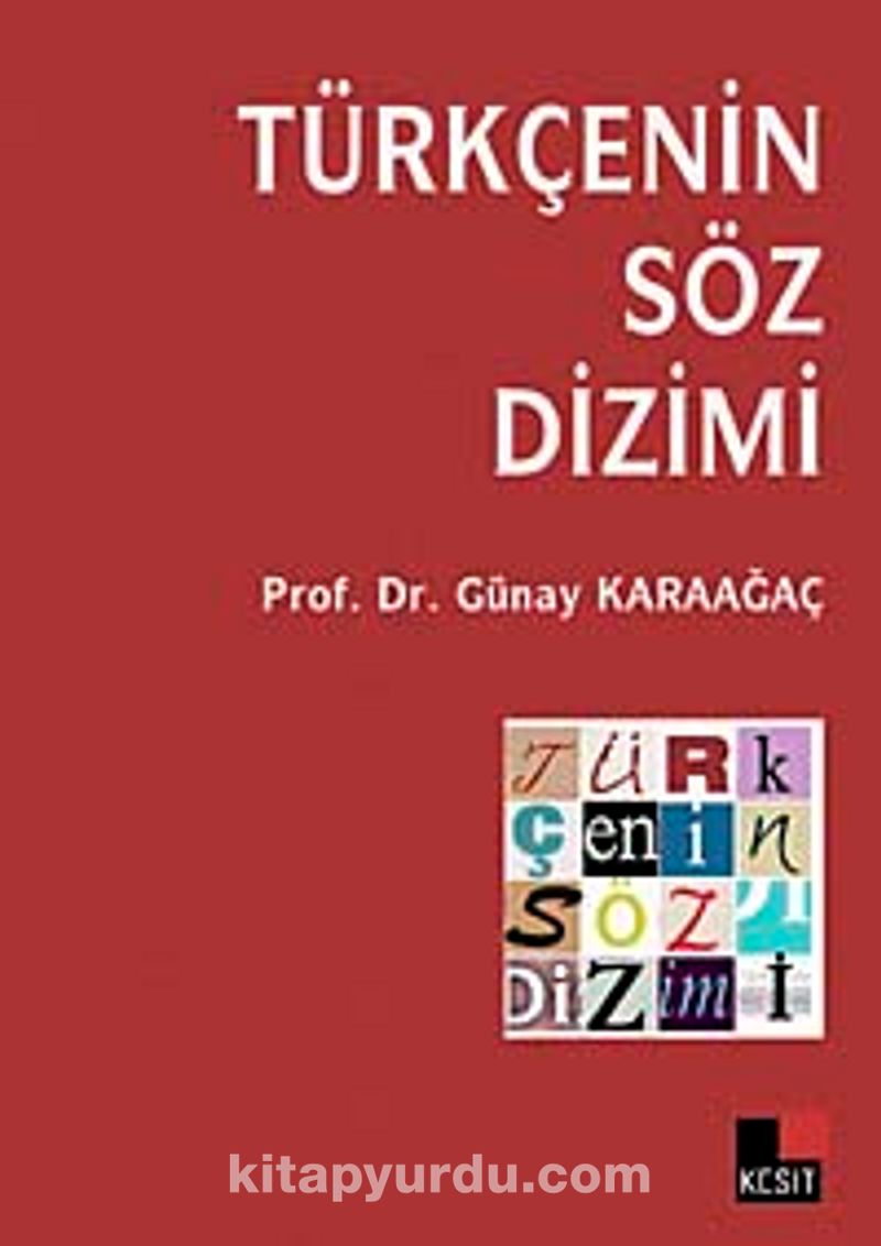 Türkçe'nin Söz Dizimi