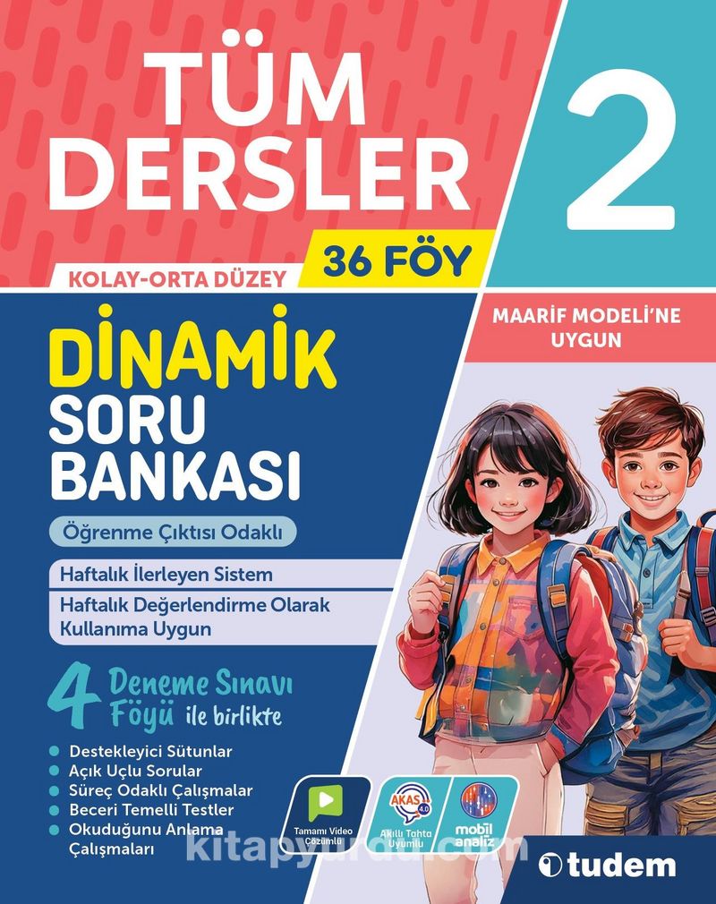 2. Sınıf Tüm Dersler Dinamik Soru Bankası