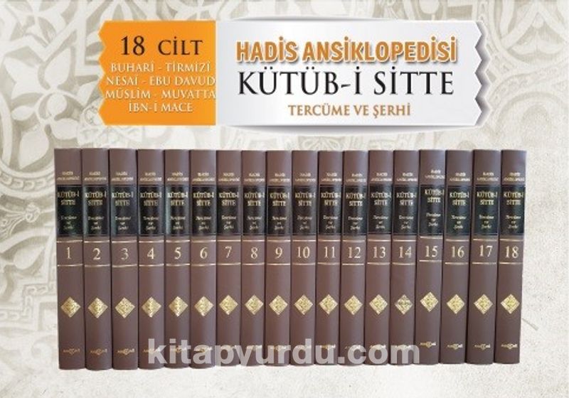 Kütüb-i Sitte 18 Cilt (Büyük Boy)