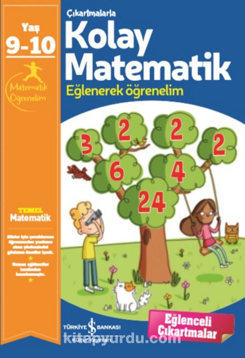 Çıkartmalarla Kolay Matematik (9-10 Yaş)