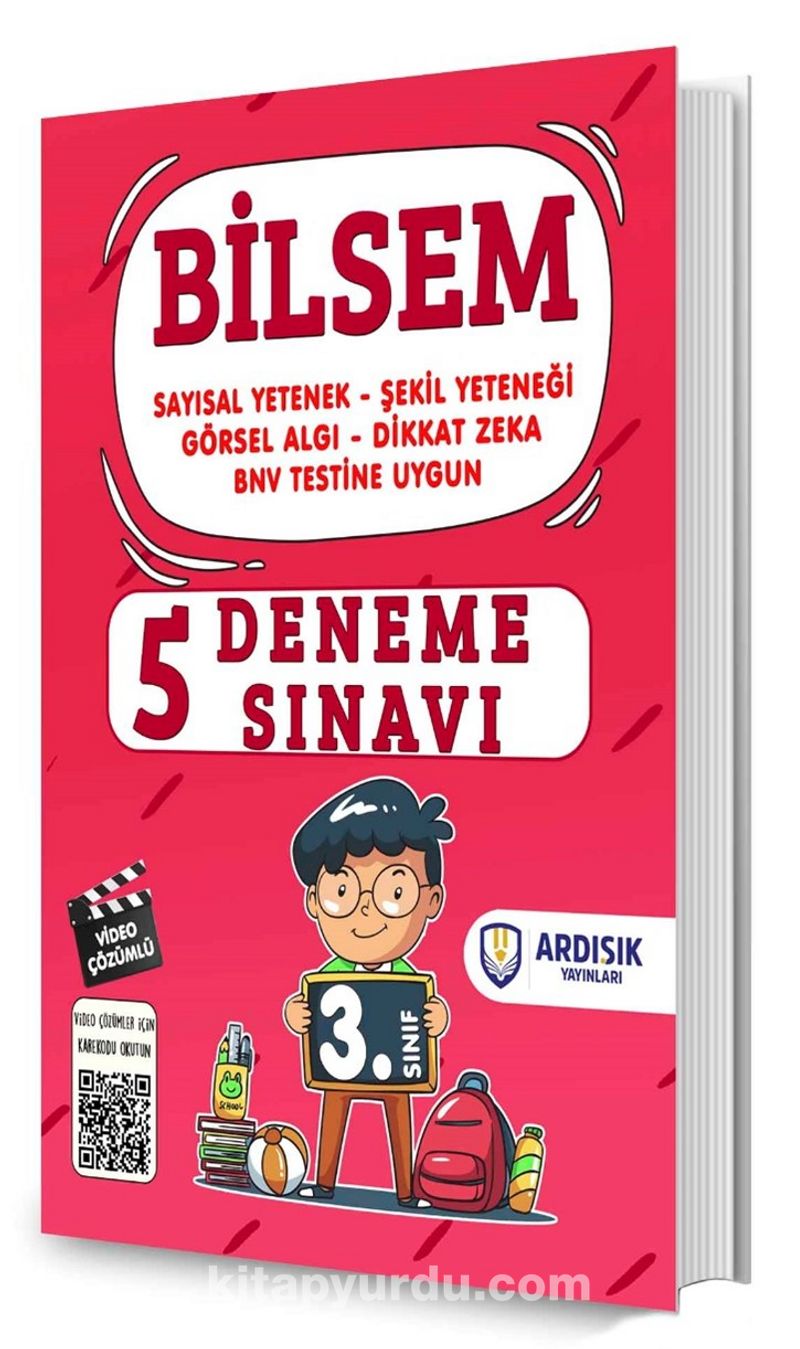 3. Sınıf 5’li Bilsem Deneme Sınavı Tamamı Video Çözümlü