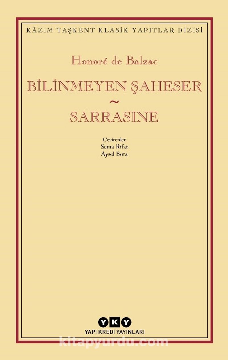 Bilinmeyen Şaheser - Sarrasine