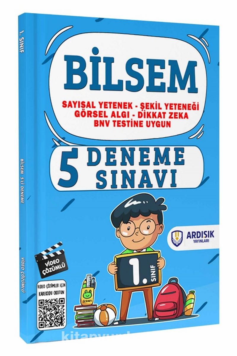 1. Sınıf 5'li Bilsem Deneme Sınavı Tamamı Video Çözümlü