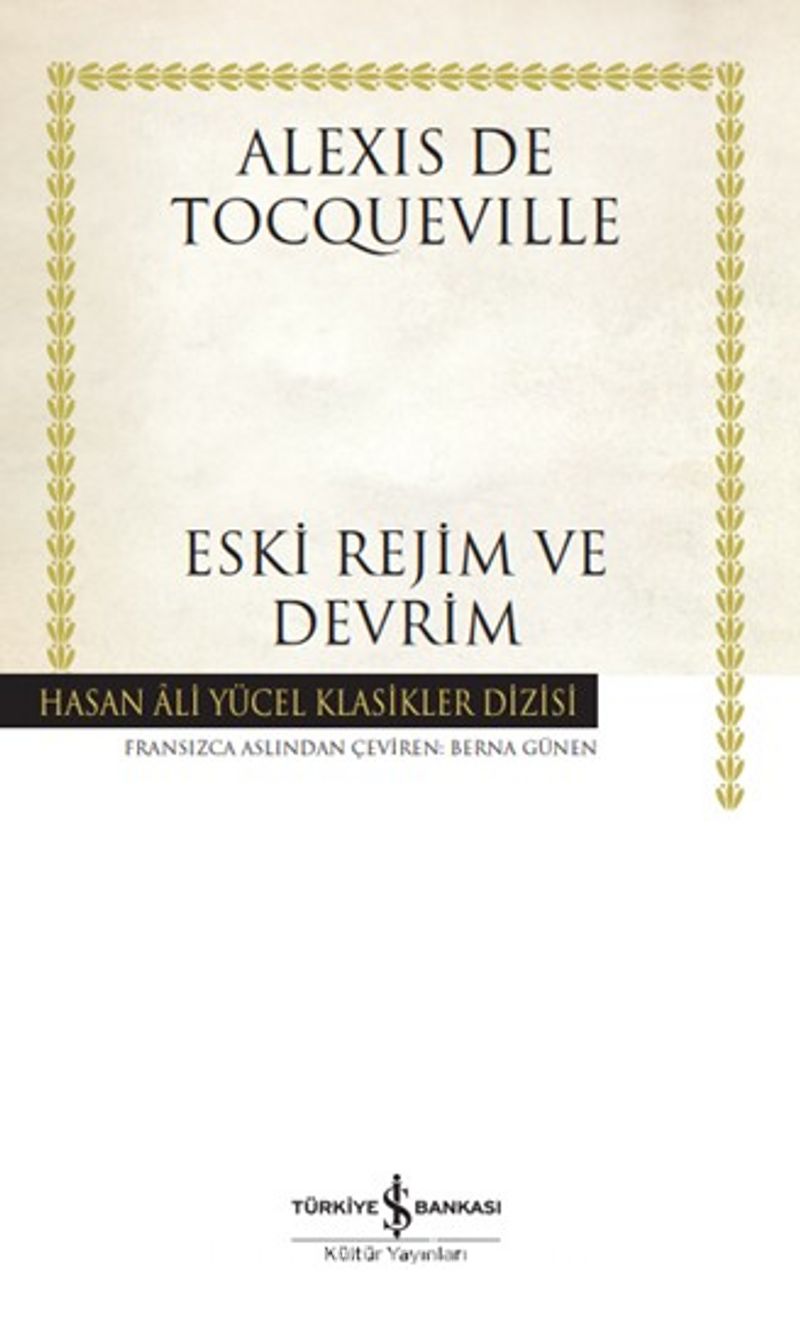 Eski Rejim ve Devrim (Karton Kapak)