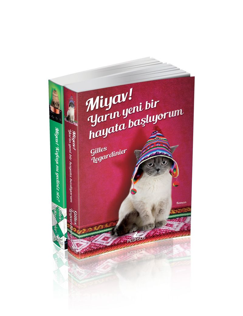 Miyav! Yarın Yeni Bir Hayata Başlıyorum + Miyav! Kafayı mı Yediniz Siz? (2 Kitap Takım Set)
