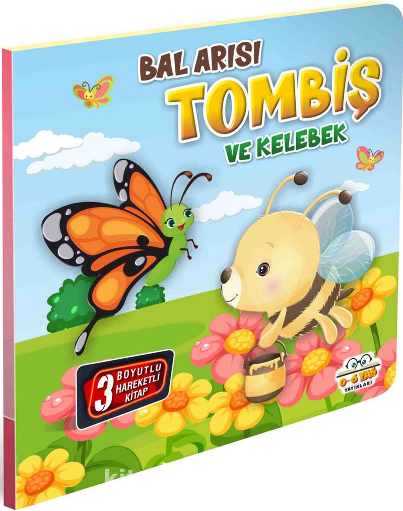 Bal Arısı Tombiş ve Kelebek / Hareketli Kitaplar Serisi