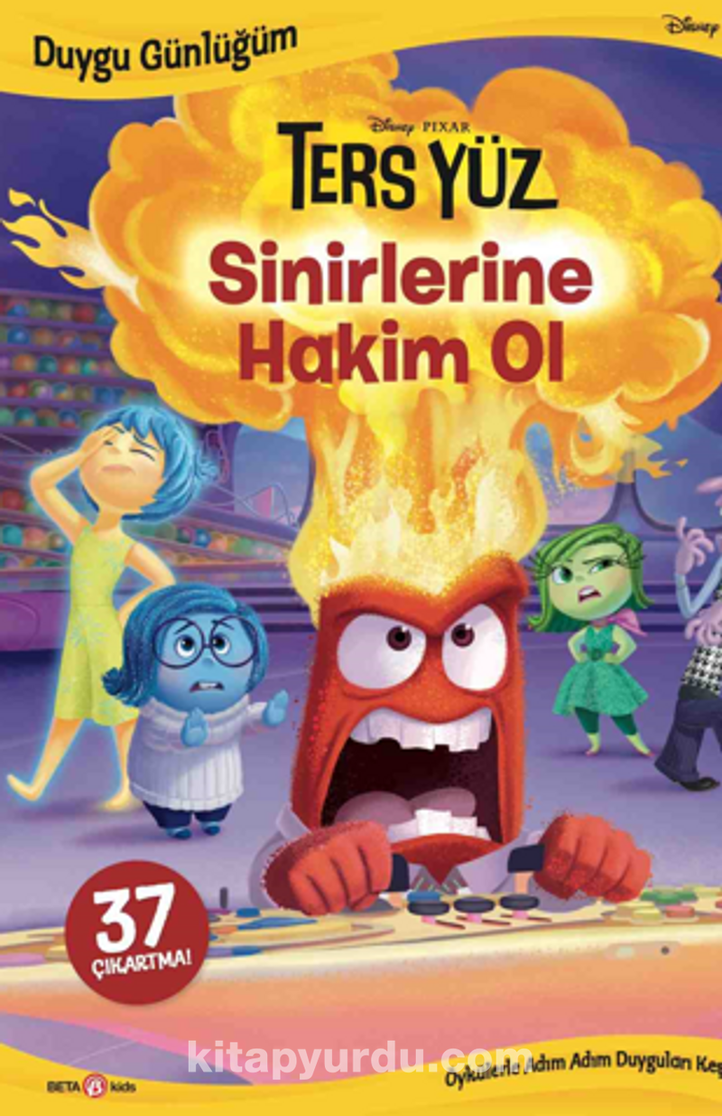 Disney-Duygu Günlüğüm Ters Yüz Sinirlerine Hakim Ol