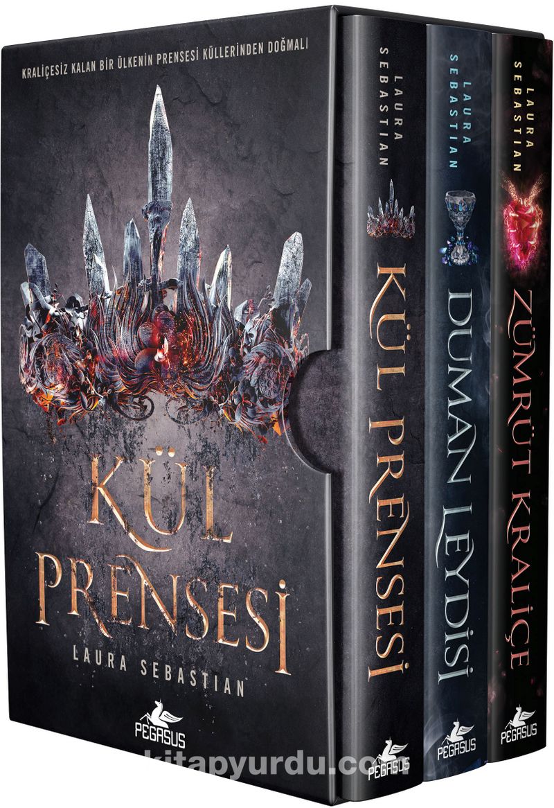 Kül Prensesi Serisi Kutulu Özel Set (3 Kitap) (Ciltli)