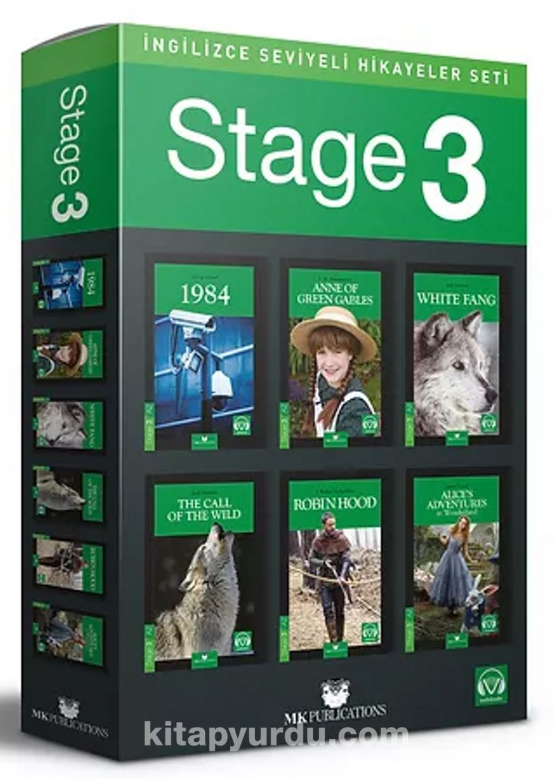 İngilizce Seviyeli Hikayeler Seti - Stage 3