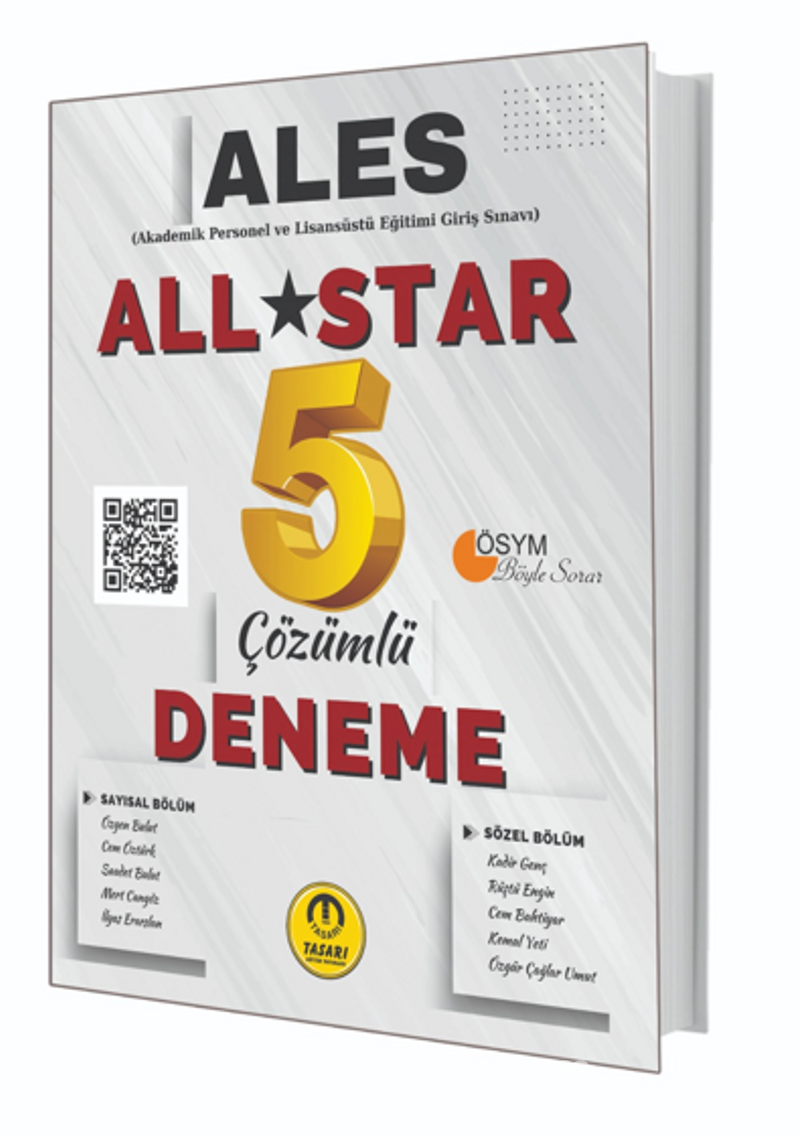 ALES All Star 5 Çözümlü Deneme