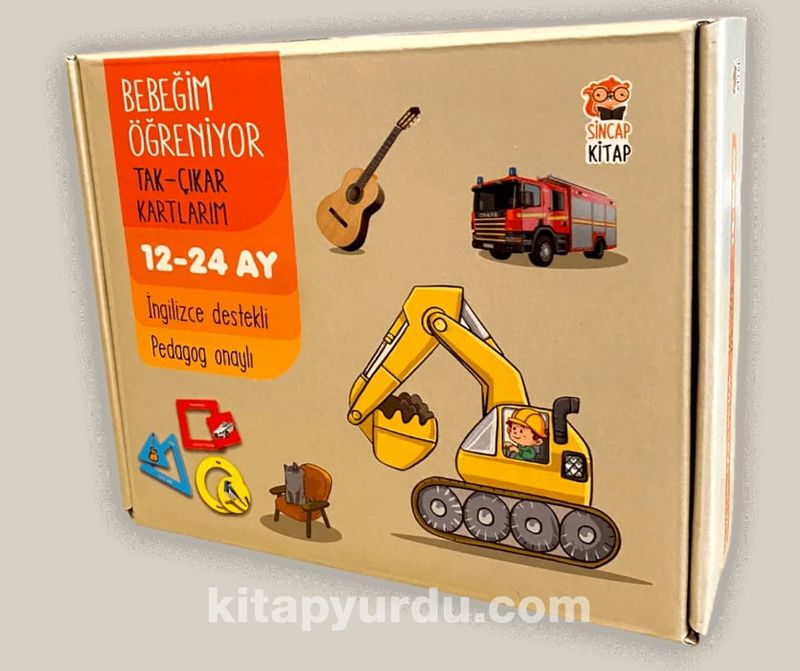Bebeğim Öğreniyor Tak - Çıkar Kartlarım (12 - 24 Ay)