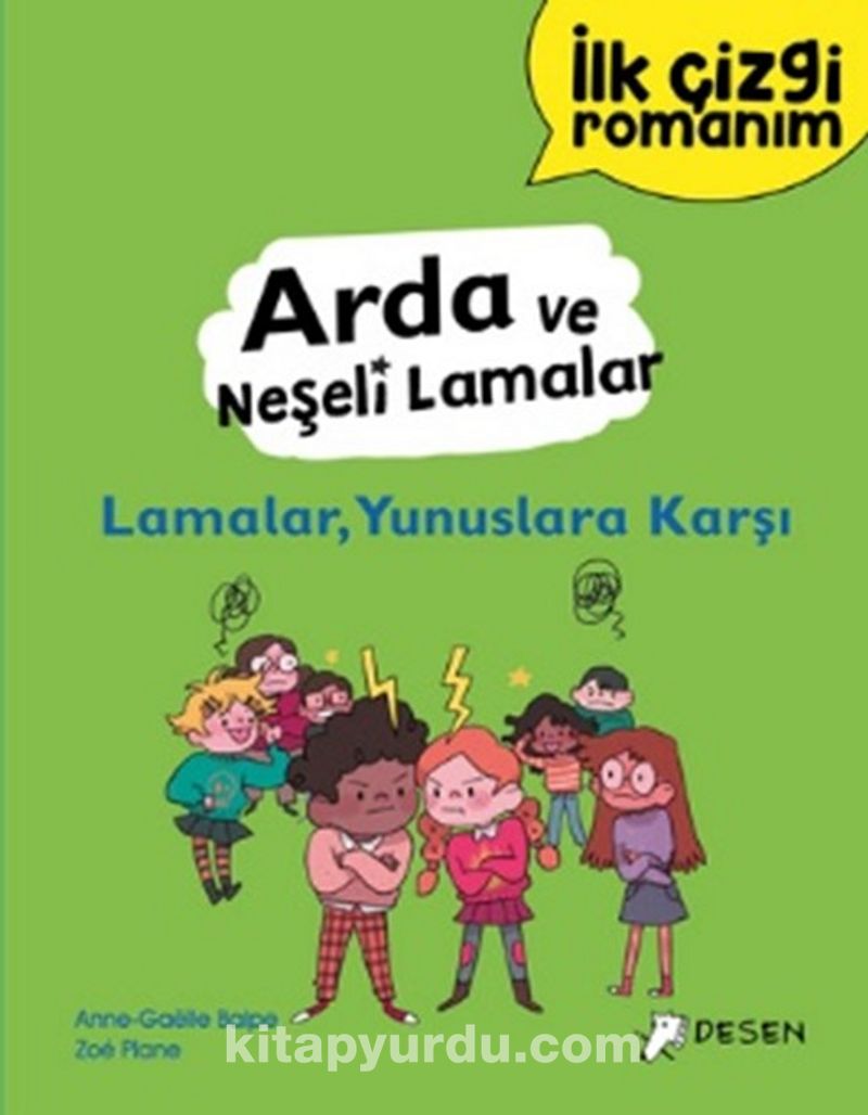 İlk Çizgi Romanım - Arda ve Neşeli Lamalar: Lamalar, Yunuslara Karşı