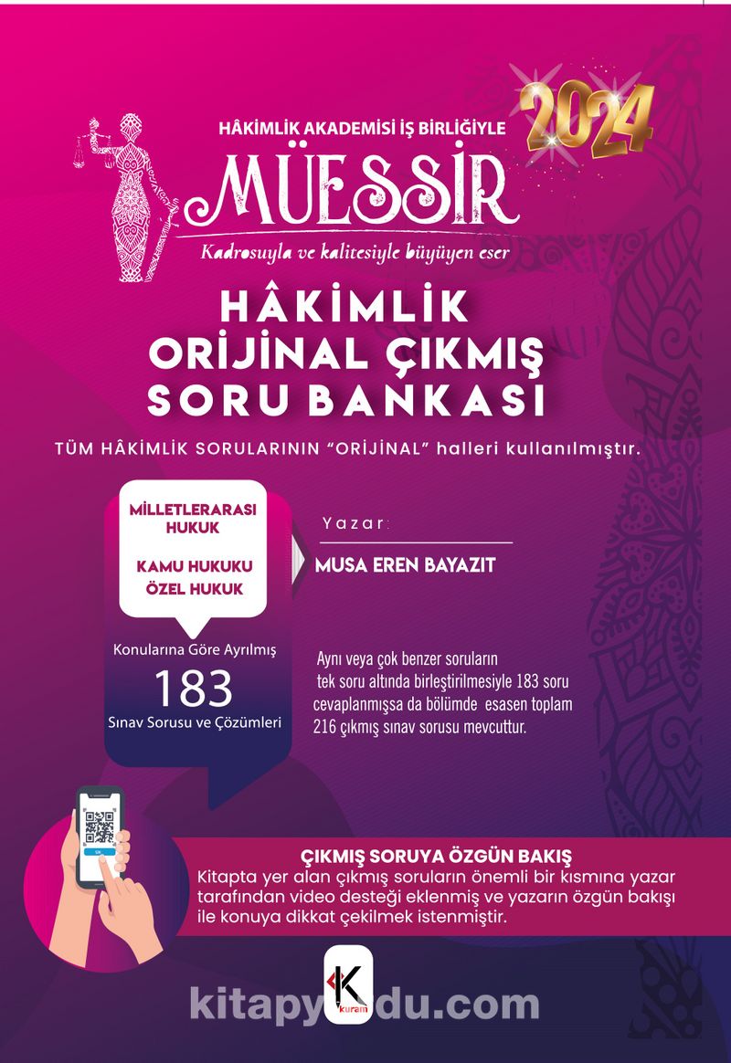Müessir Adli-İdari Hakimlik Çıkmış Soru Bankası Milletlerarasi Hukuk