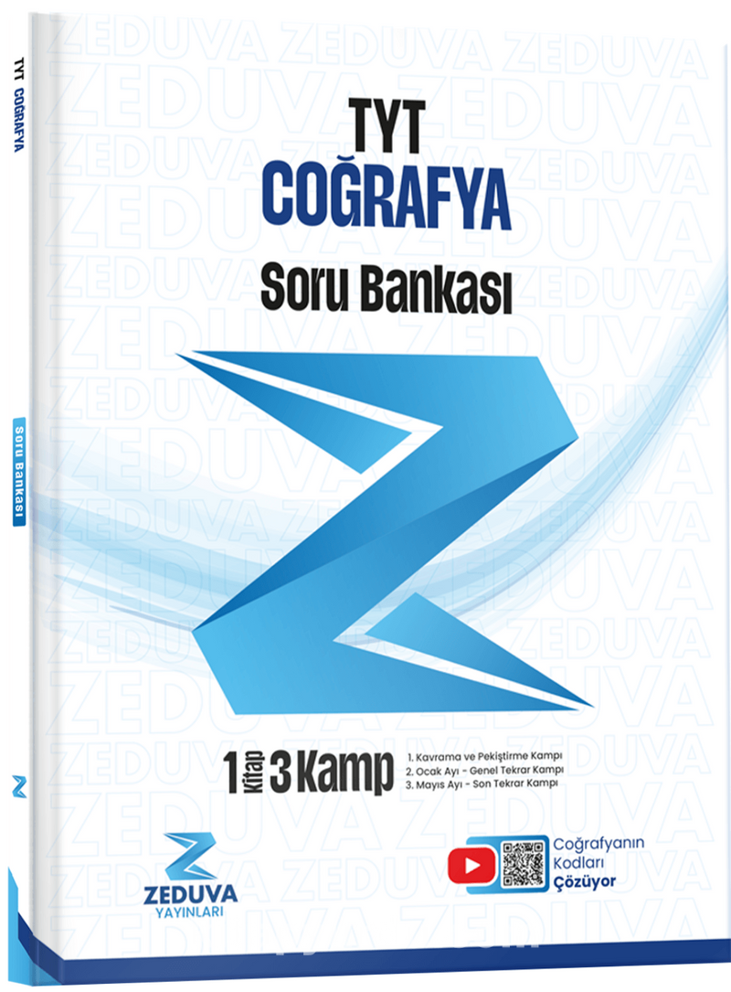 Coğrafyanın Kodları TYT Coğrafya 1 Kitap 3 Kamp Soru Bankası