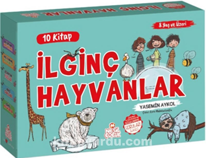 İlginç Hayvanlar (10 Kitap)