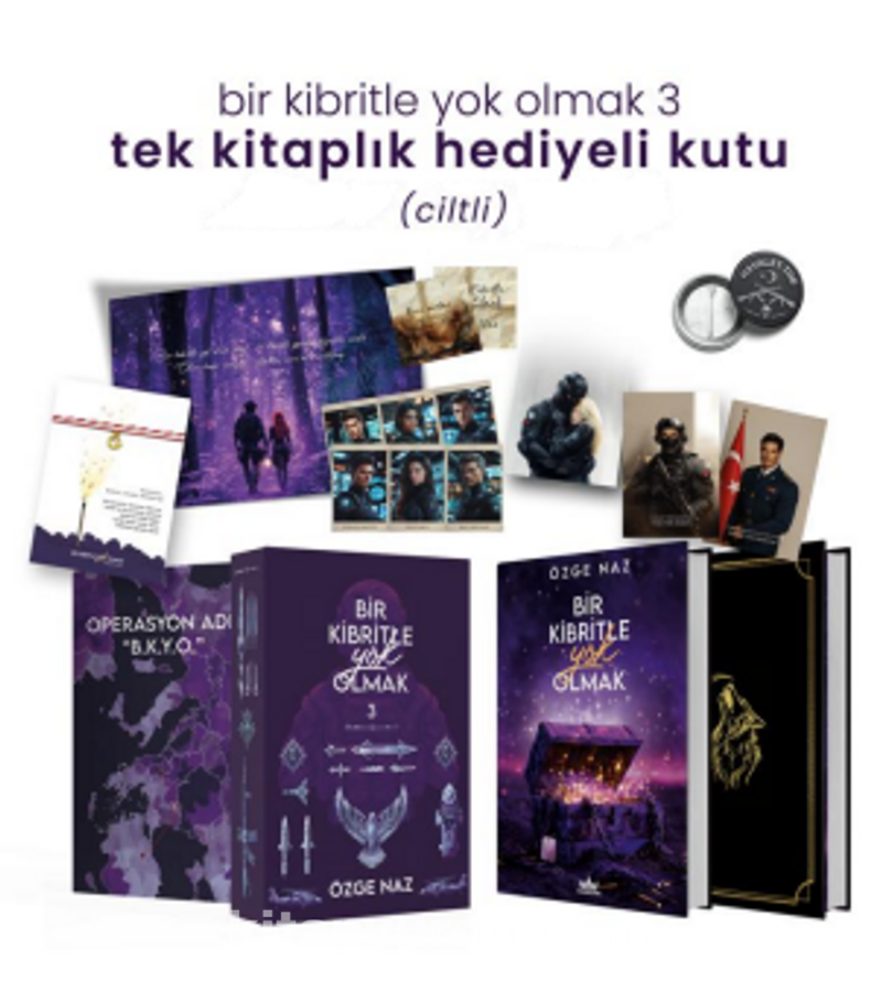 Bir Kibritle Yok Olmak 3 – Hediyeli Ciltli Kutu