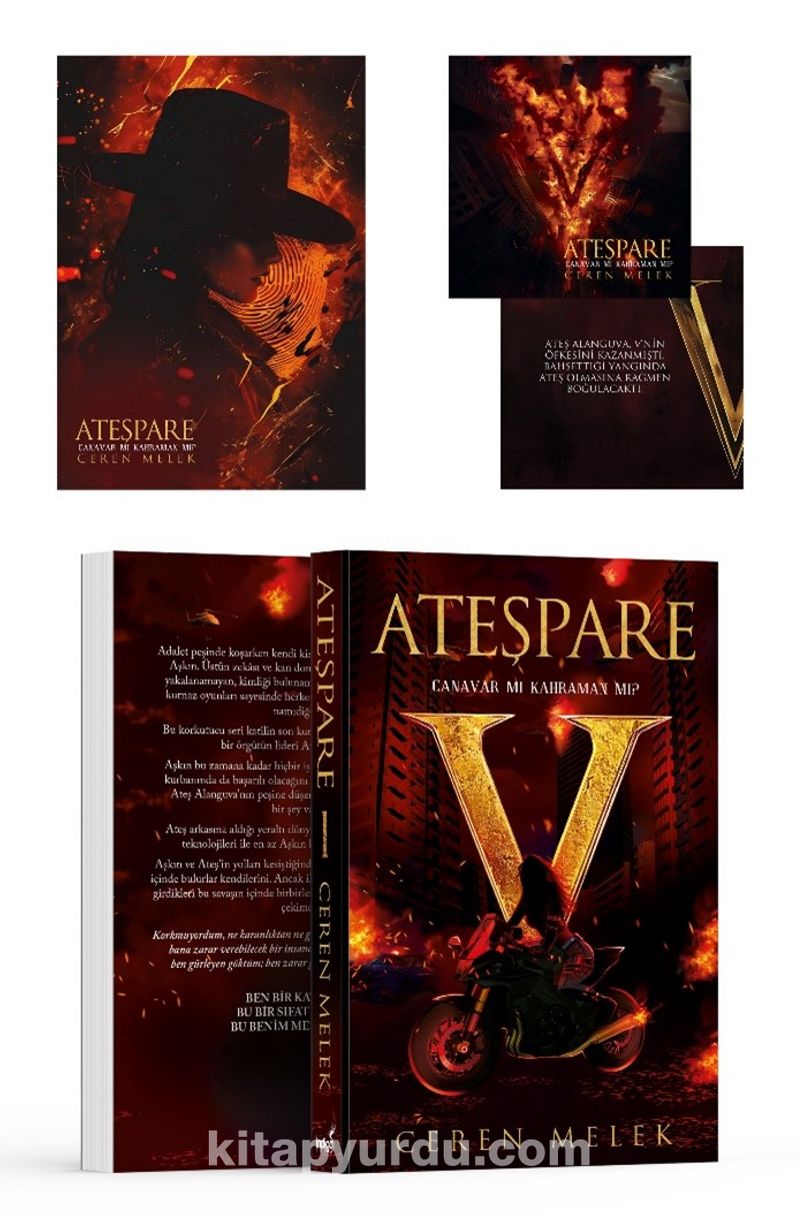 Ateşpare 1 / Canavar mı Kahraman mı? (Karton Kapak)