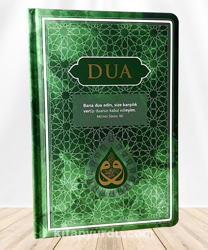 Dua (Evrad-ı Şerîfe) Büyük Boy Arapça+Türkçe (Yeşil)