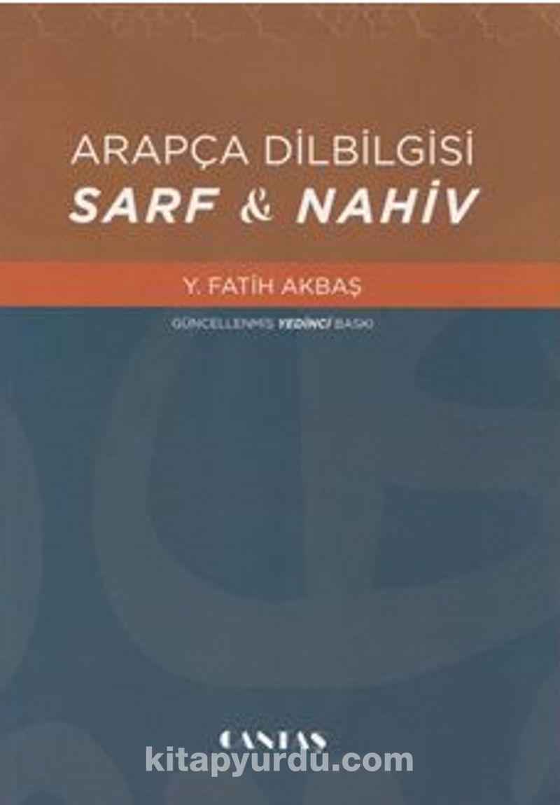 Arapça Dilbilgisi Sarf - Nahiv