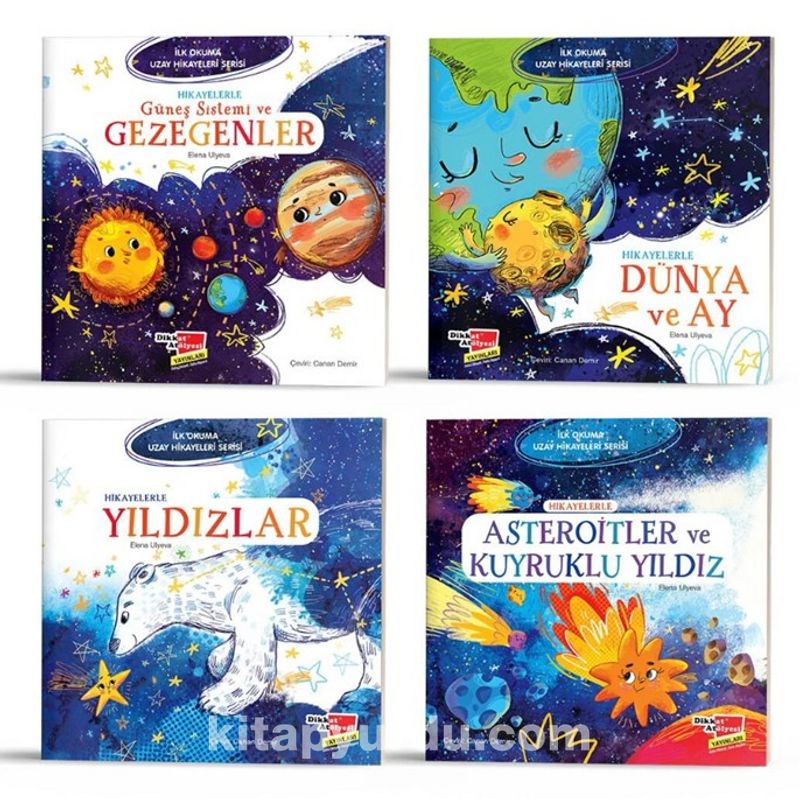 İlk Okuma Uzay Hikayeleri Serisi 4'lü Set