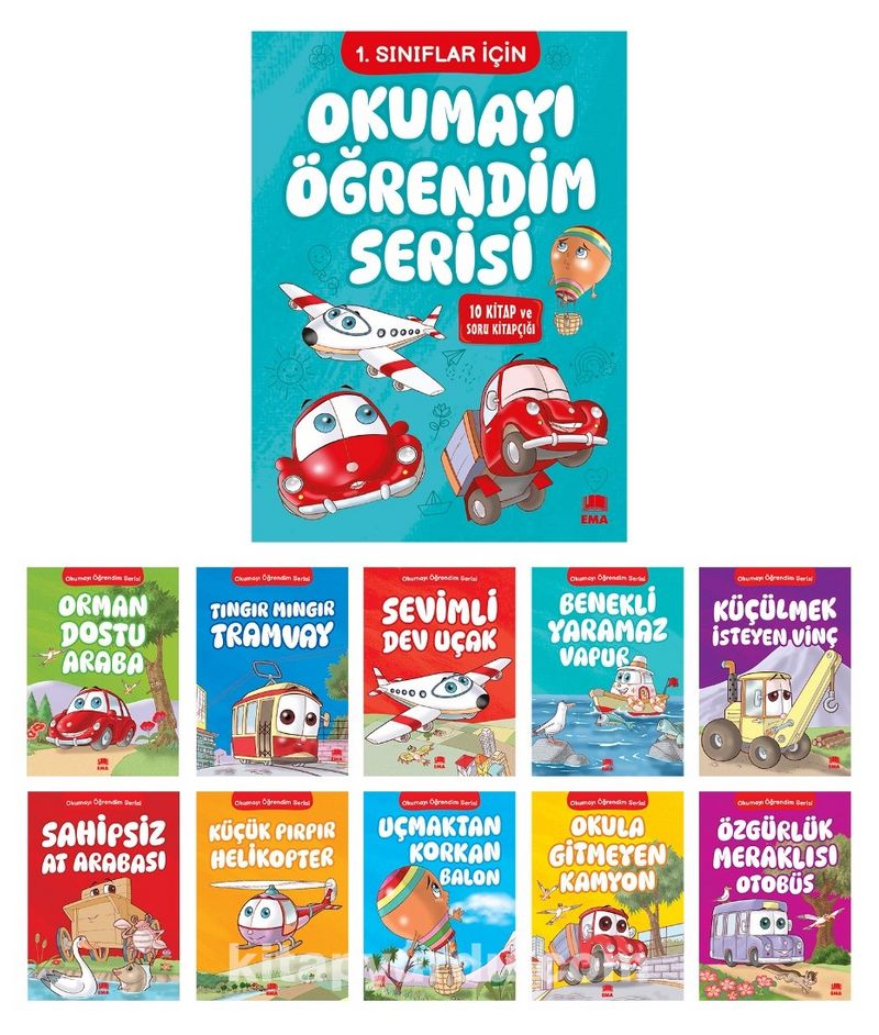 Okumayı Öğrendim Serisi (10 Kitap)