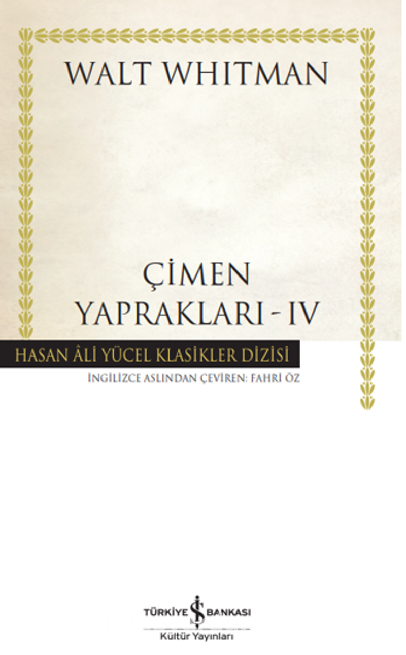 Çimen Yapraklari - IV