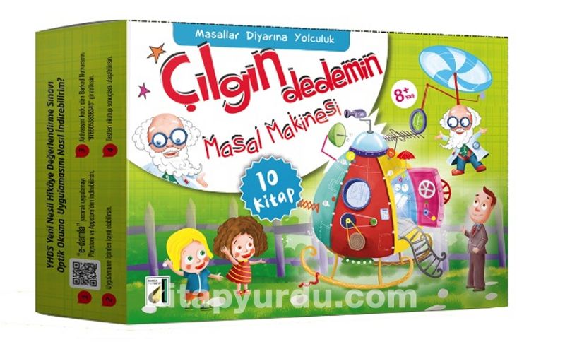 Çılgın Dedemin Masal Makinesi (10 Kitap) / Masallar Diyarına Yolculuk