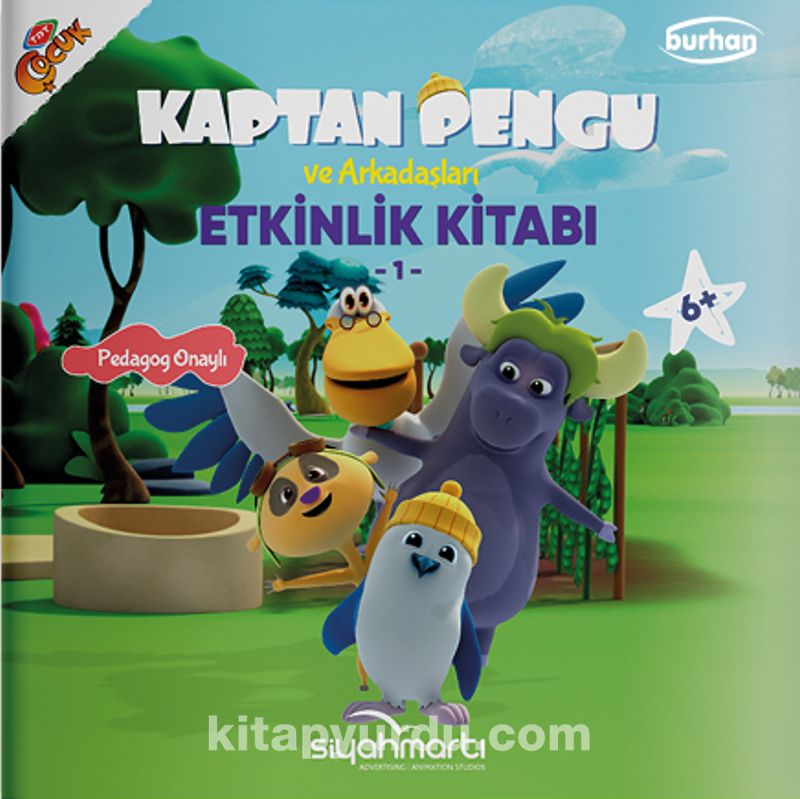 Kaptan Pengu ve Arkadaşları Etkinlik Kitabı 6+ Yaş