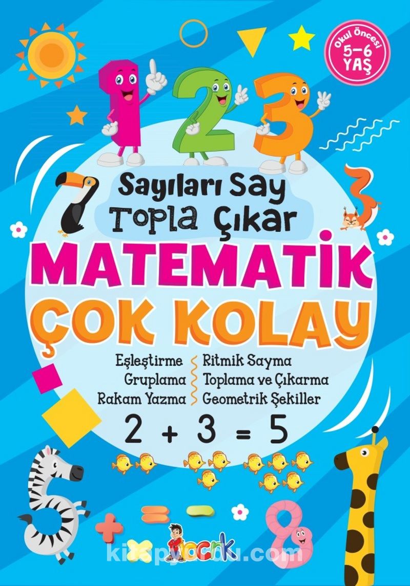 Sayıları Say Topla Çıkar Matematik Çok Kolay