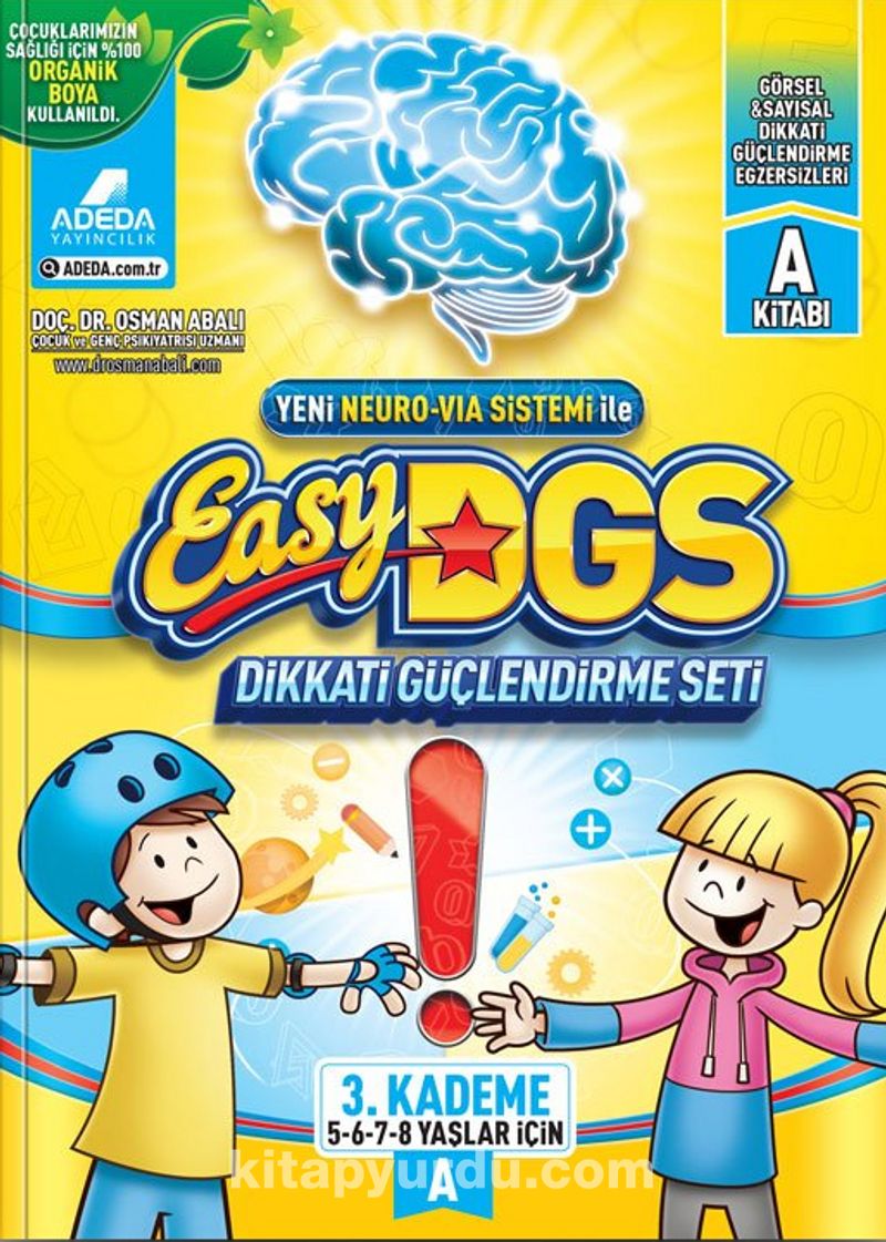 Easy DGS Dikkati Güçlendirme Seti 3. Kademe 5-6-7-8 Yaş A